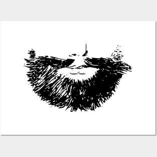 The Porcupine Beard Posters and Art